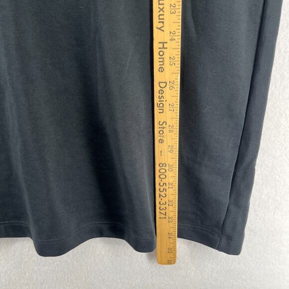 NEW BALANCE Dress M Athletic Gear Relaxed Essential Fleece Shirtdress Black NEW - Picture 15 of 16